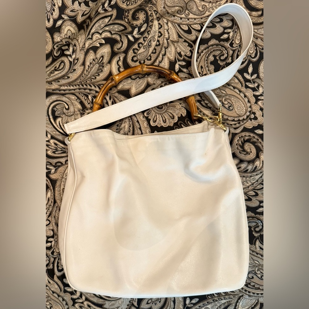 Gucci Two-Way Bag with Bamboo Handle